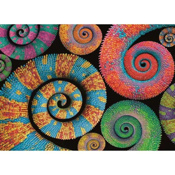 Colorboom: Puzzle chameleoni 500 dílků - Clementoni obrázek 2
