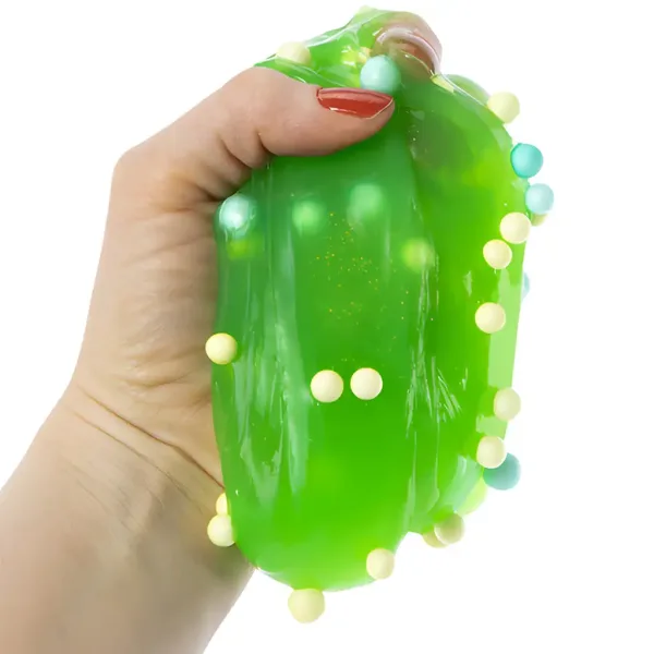 Compound Kings: Parfémovaný dinosauří slime s pěnovými kuličkami a třpytkami 217g obrázek 2