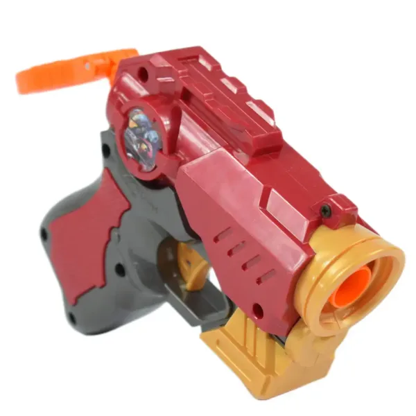 Cool Soft Bullet Gun: Malá pěnová střelná zbraň s náboji v červené barvě 14cm obrázek 3