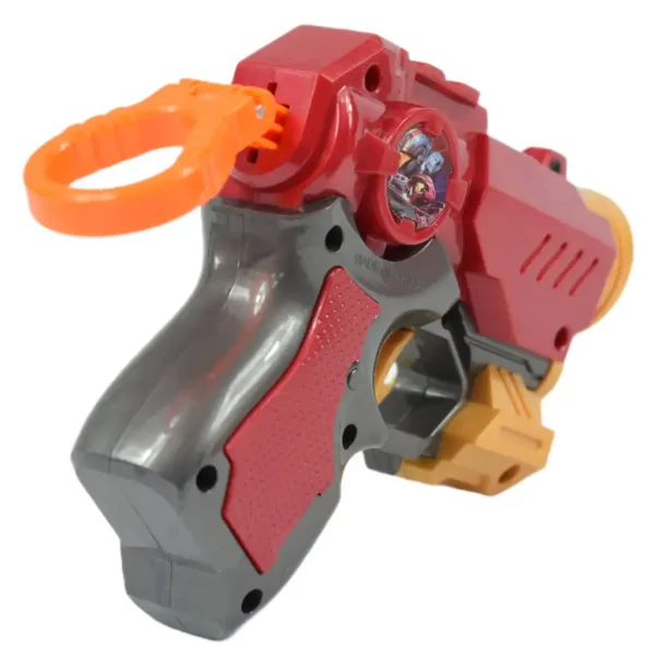 Cool Soft Bullet Gun: Malá pěnová střelná zbraň s náboji v červené barvě 14cm obrázek 4