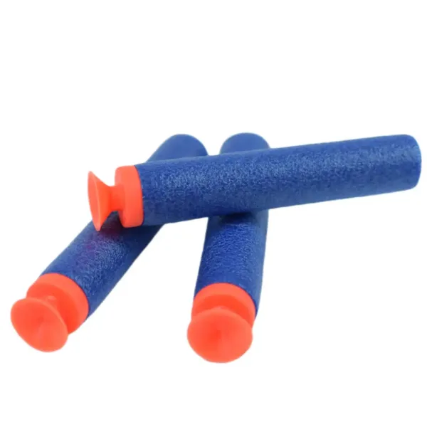 Cool Soft Bullet Gun: Malá pěnová střelná zbraň s náboji v modré barvě 14cm obrázek 7