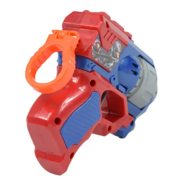Cool Soft Bullet Gun: Malá pěnová střelná zbraň s náboji v modro-červené barvě 14cm obrázek 3