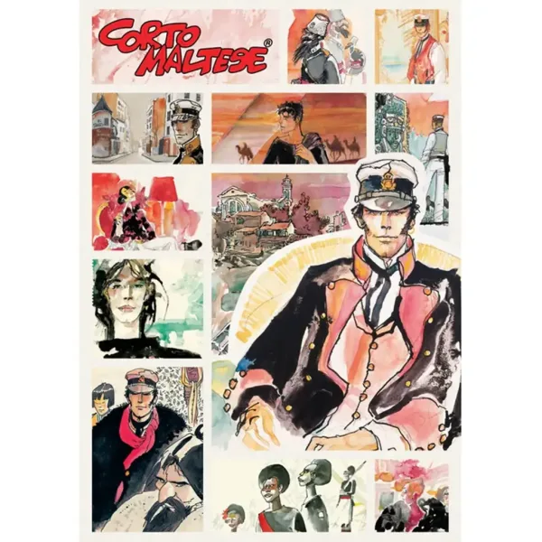 Corto Maltese 1000dílné puzzle - Clementoni obrázek 2