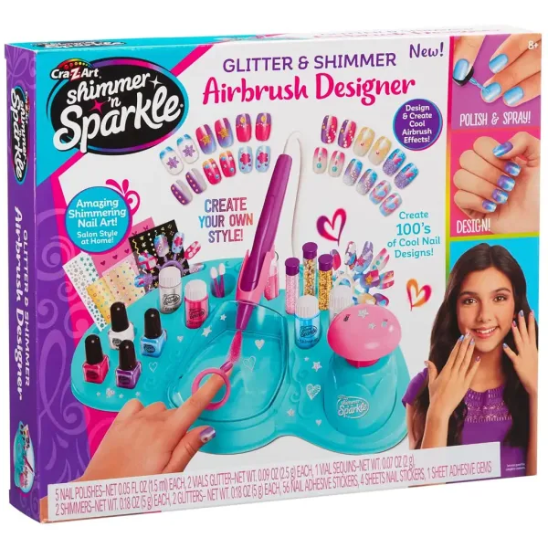 Cra-Z-Art: Shimmer and Sparkle - Glitter & Shimmer lakovací studio na nehty obrázek 7