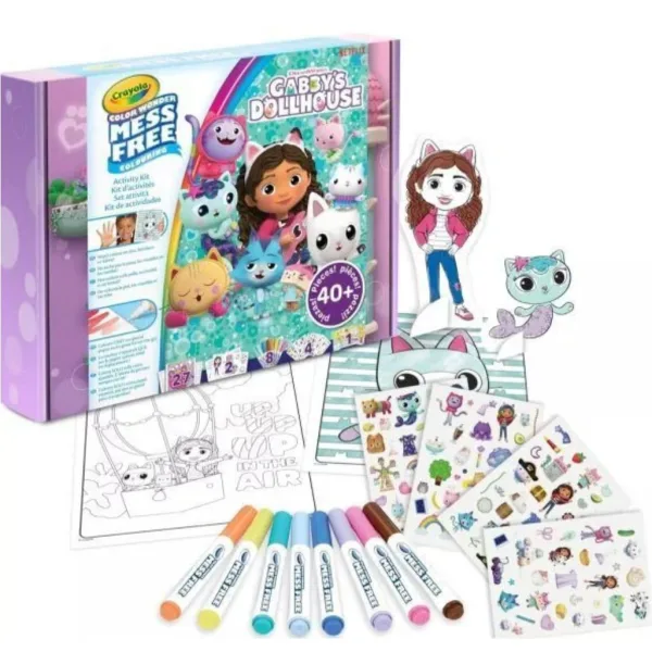 Crayola: Color Wonder Gabi panenkový domeček - sada aktivit obrázek 1