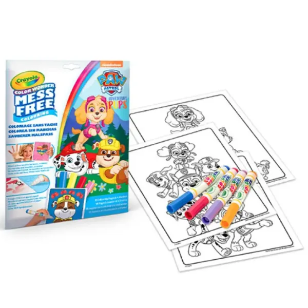 Crayola: Color Wonder Pat Patrola nezanechává skvrny na omalovánkách obrázek 2