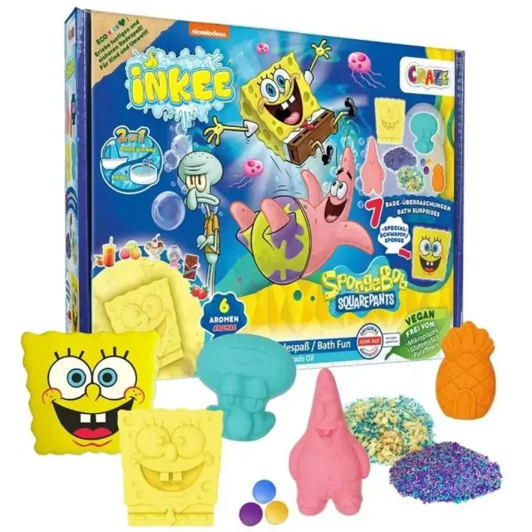 Craze: Inkee Spongebob vega velká koupelová sada obrázek 2