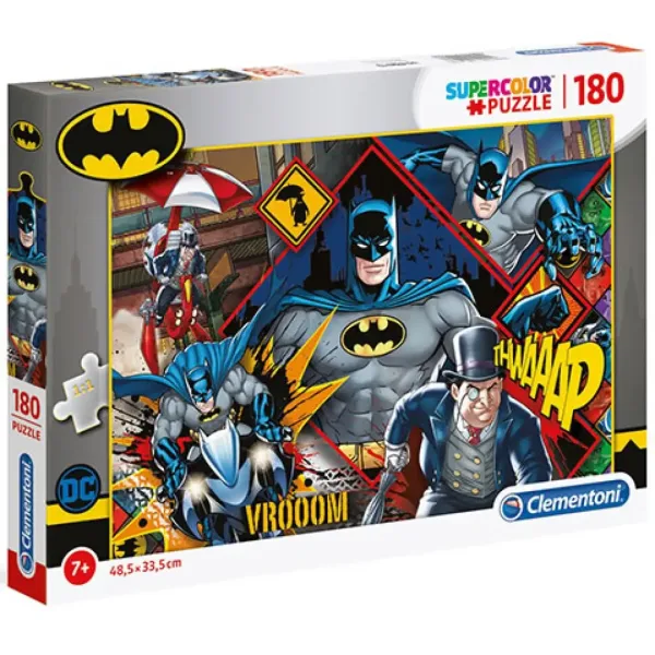 DC Comics Batman Supercolor puzzle 180 ks - Clementoni obrázek 1
