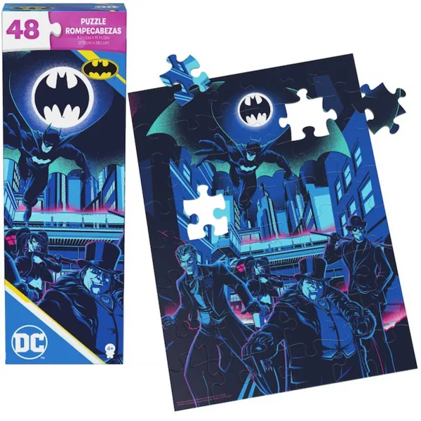 DC Comics Batman a jeho nepřátelé – puzzle 48 dílků - Spin Master obrázek 2