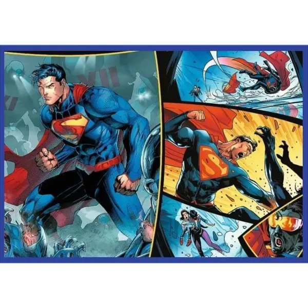 DC: Odvážný Superman 4x250dílků puzzle - Trefl obrázek 4