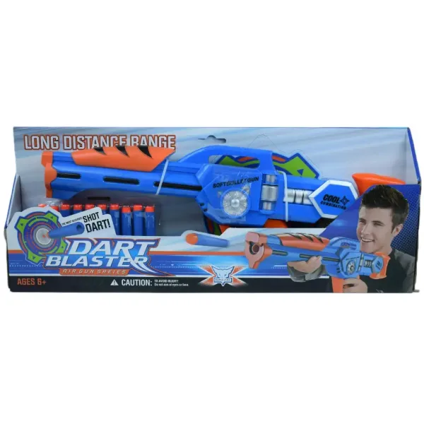 Dart Blaster: Ruční pěnová střelná zbraň s dostřelem 10 metrů, 46 cm obrázek 7
