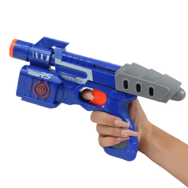Dart Blaster: Ruční zbraň na střílení houbiček s dostřelem 18 metrů a délkou 24 cm. obrázek 4