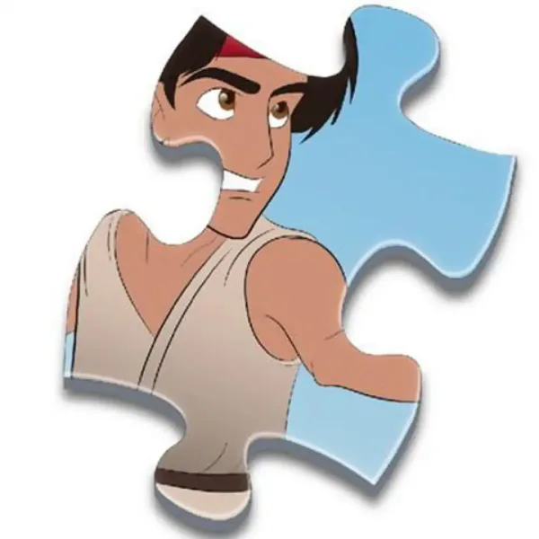 David a Goliáš 48-dílný podlahový puzzle 60x90cm obrázek 2