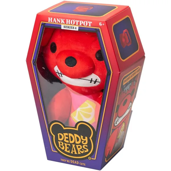 Deddy Bear Hank v plyšové rakvi, 4. série, 30 cm - Hank Hotpot obrázek 2