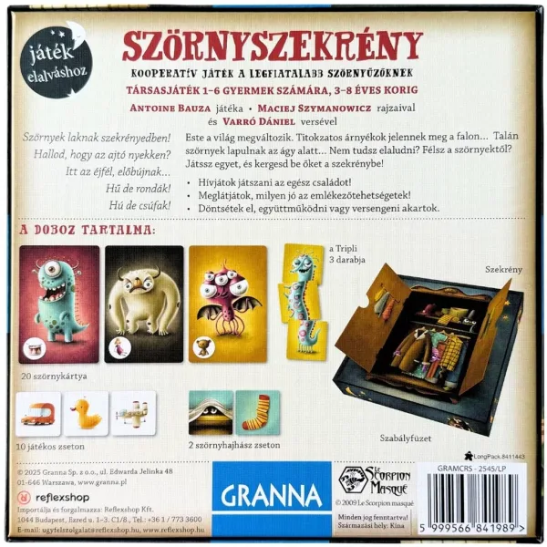 Desková hra Skříň příšer obrázek 2