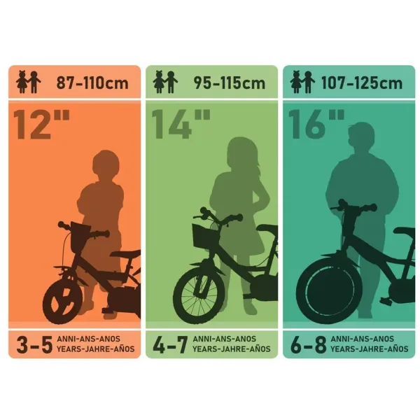 Dětské kolo Bluey 14” s držákem na láhev a postranními kolečky v bílo-modro-zelené barvě – jízdní kolo Dino Bikes obrázek 5