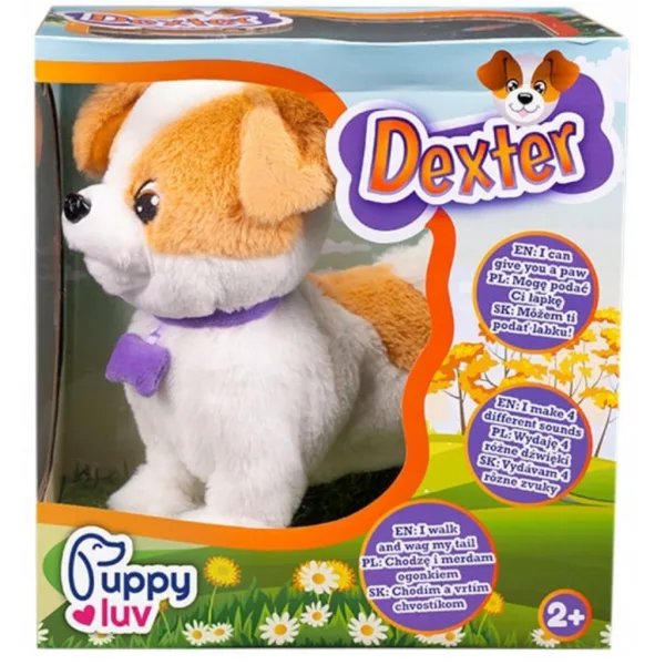 Dexter, interaktivní plyšový pejsek – Puppy Luv obrázek 2