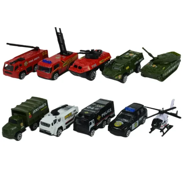 Die-Cast: Sada malých aut pro obranu ve dvou variantách obrázek 3