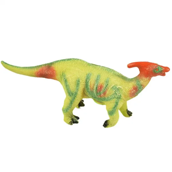 Dino World: Figurka dinosaura Parasaurolophus z vinylu, která vydává zvuk, s bavlněnou výplní, 35 cm obrázek 2