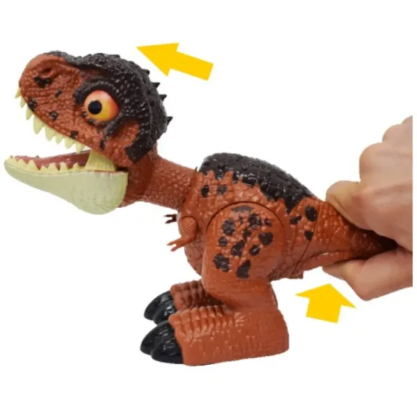 Dino World: Roztomilý T-Rex baby dinosaurus s hlasovými efekty 25 cm obrázek 4