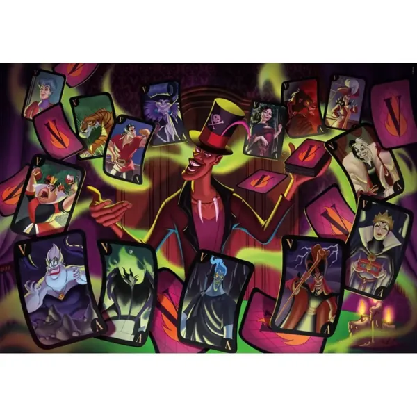 Disney+ - Zloduši HQC 1500dílné kompaktní puzzle - Clementoni obrázek 2