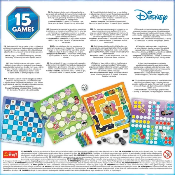 Disney: 15 v 1 desková hra kolekce - Trefl obrázek 4