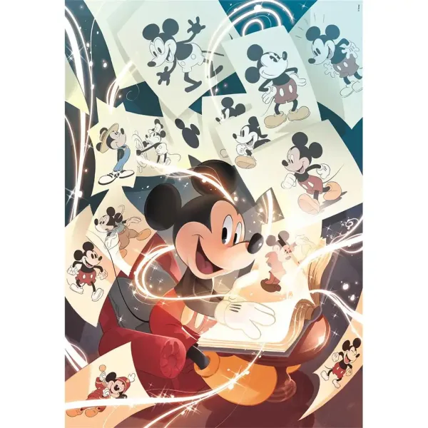 Disney: Mickey Mouse klasické 1000 dílků Compact puzzle 50x70cm - Clementoni obrázek 2