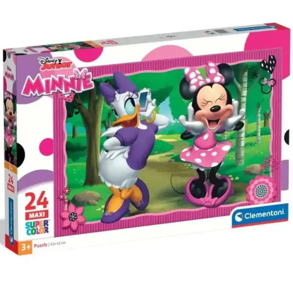 Disney+Minnie+Mouse+24+ks+maxi+supercolor+puzzle+-+Clementoni obrázek 1