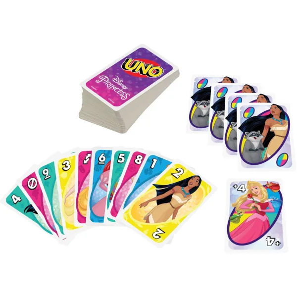 Disney Princezny UNO karetní hra - Mattel obrázek 4