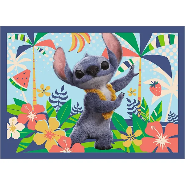 Disney: Stitchova dovolená 4 v 1 puzzle - Trefl obrázek 2