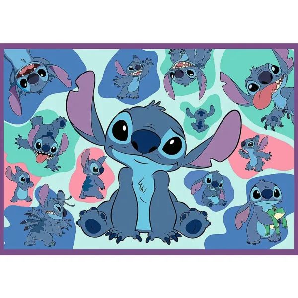 Disney: Úžasný Stitch 4x250dílné puzzle - Trefl obrázek 2