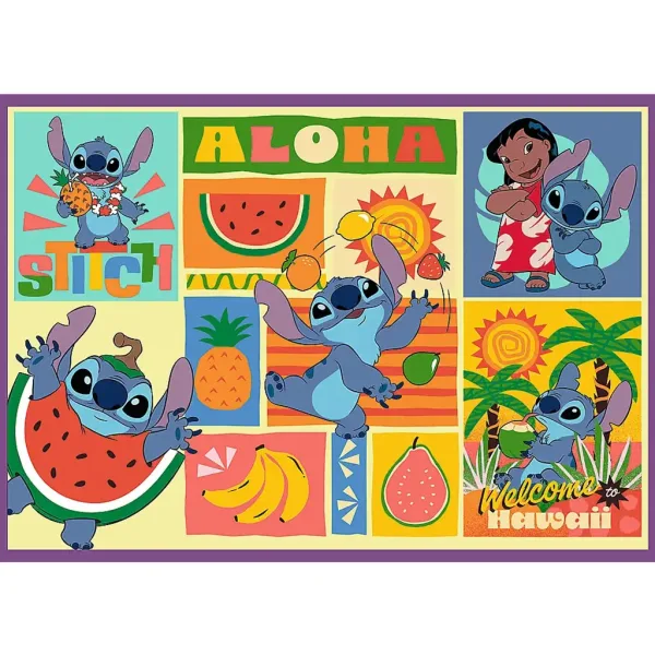 Disney: Úžasný Stitch 4x250dílné puzzle - Trefl obrázek 3