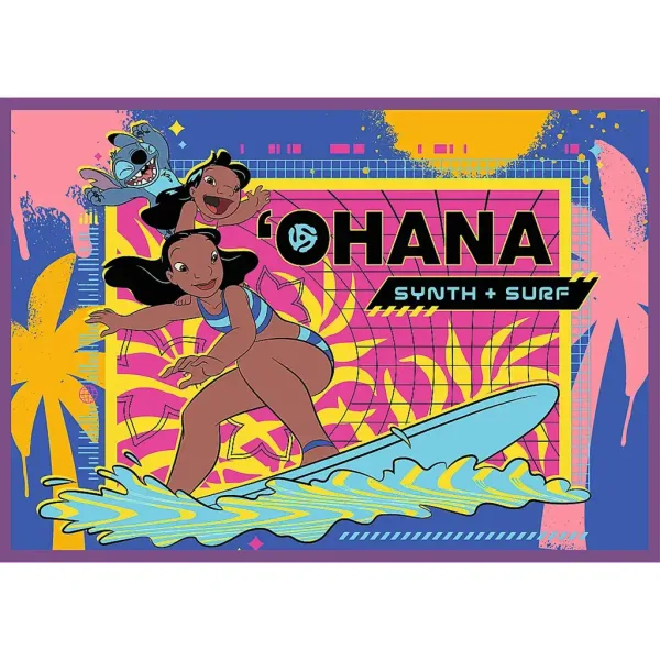 Disney: Úžasný Stitch 4x250dílné puzzle - Trefl obrázek 4