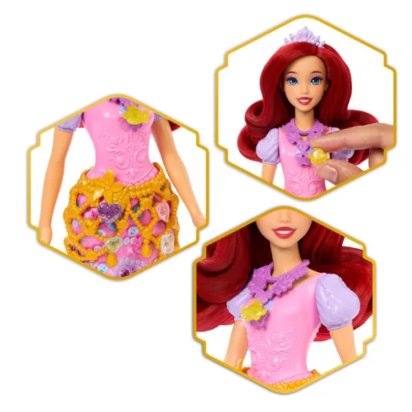 Disney princezny: Panenka s překvapením od srdce – Ariel – Mattel obrázek 3