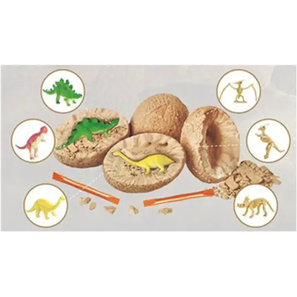 Dobrodružství dinosaurů archeologa překvapení koule obrázek 3