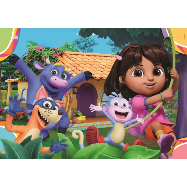 Dora průzkumnice 2x20dílné Supercolor puzzle - Clementoni obrázek 3