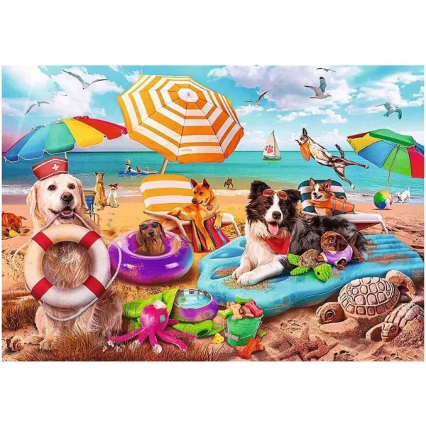 Dovolená 2x500dílné puzzle - Trefl obrázek 2