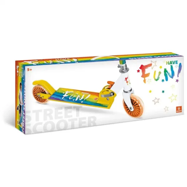 Duhový vzor dvoukolového koloběžky - Mondo Toys obrázek 2