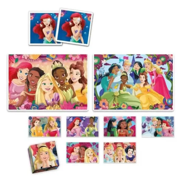Edukit: Disney Princezny 4 v 1 sbírka her - Clementoni obrázek 2