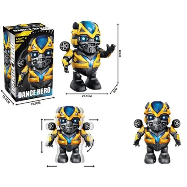 Elektrický taneční robot se světlem a zvukem obrázek 2