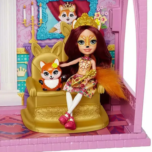 Enchantimals: Královský hrad s panenkou Felicity Fox - Mattel obrázek 3