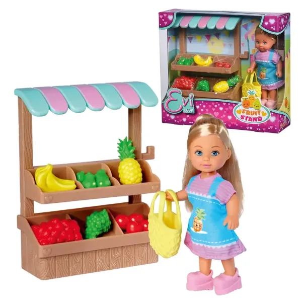 Évi Love: Évi panenka s ovocným stánkem herní set - Simba Toys obrázek 4