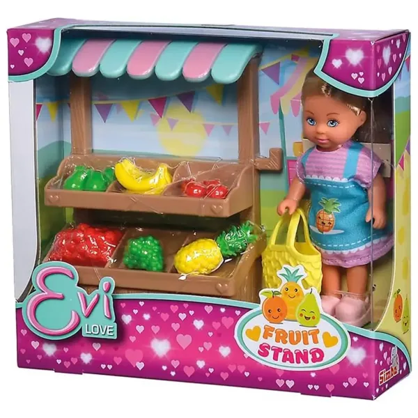 Évi Love: Évi panenka s ovocným stánkem herní set - Simba Toys obrázek 7