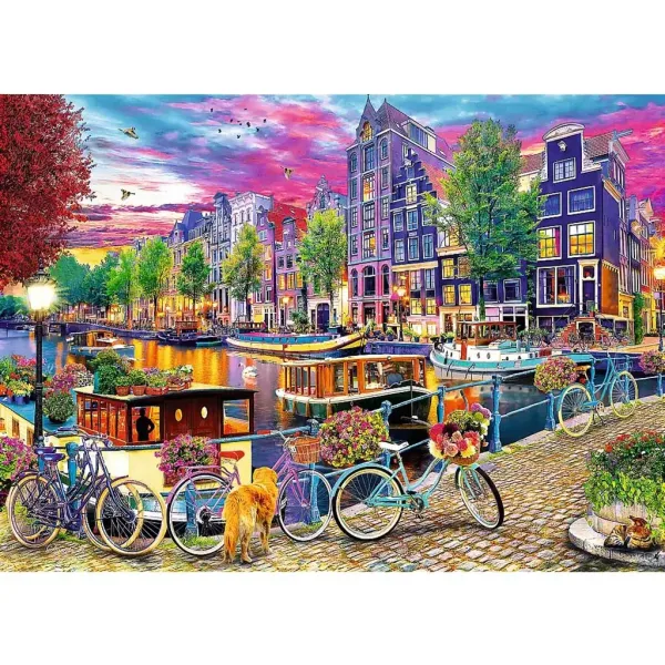 Evropská hlavní města 2x500dílné puzzle - Trefl obrázek 3