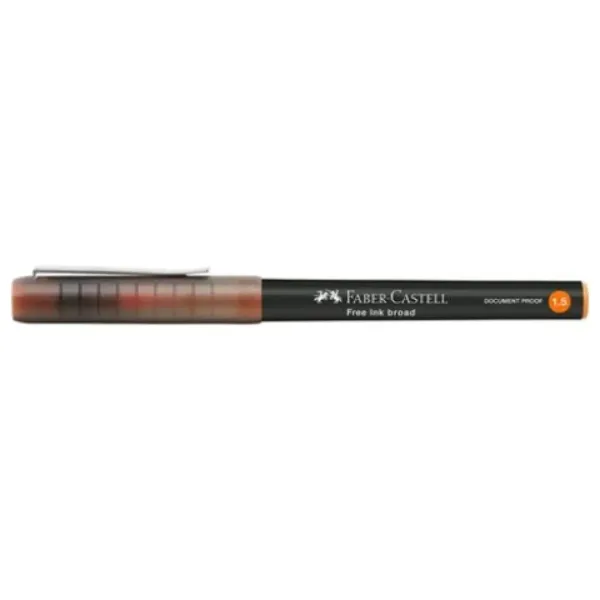 Faber-Castell: Oranžová rollerová pero 1,5 mm obrázek 2