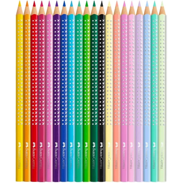 Faber-Castell: Sparkle Butterfly sada 20 barevných tužek v kovové krabičce obrázek 2