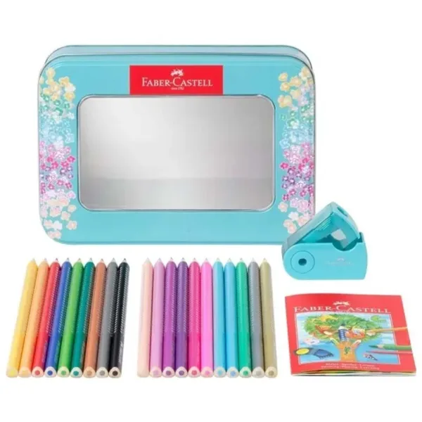 Faber-Castell: Sparkle sada barevných tužek – 20 kusů v kovové dárkové krabičce obrázek 2