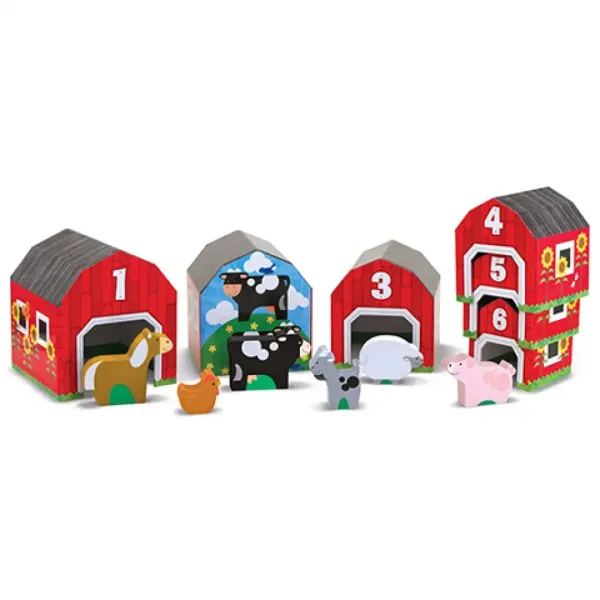 Farma stáj řadící kreativní hra - Melissa & Doug obrázek 2