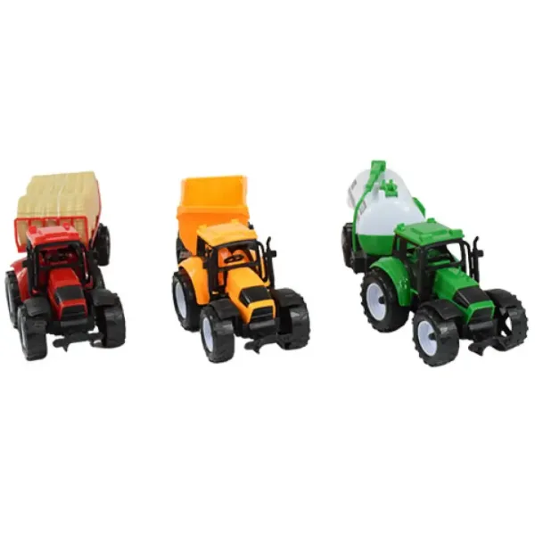 Farmer Truck: Třídílná sada farmářského traktoru s přívěsem 28cm obrázek 5