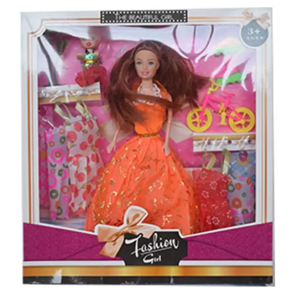 Fashion Girl: Panenka a dětská panenka s kolem a doplňky 28 cm obrázek 5